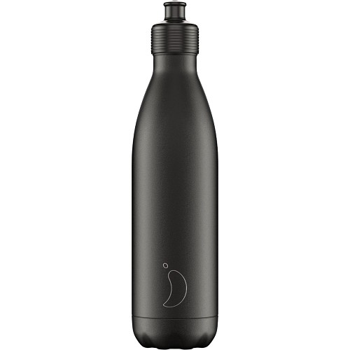 Chilly's Bottle 750ml Sport All Black